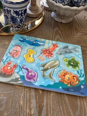 Melissa & Doug Sea Life Wooden Puzzle